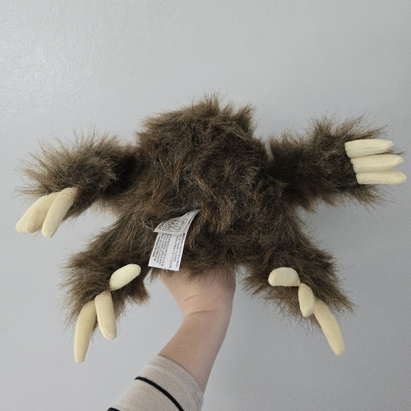 Fiesta Toys Three Toed Sitting Sloth 9” Plush Toy Stuffed Animal - Picture 6 of 9
